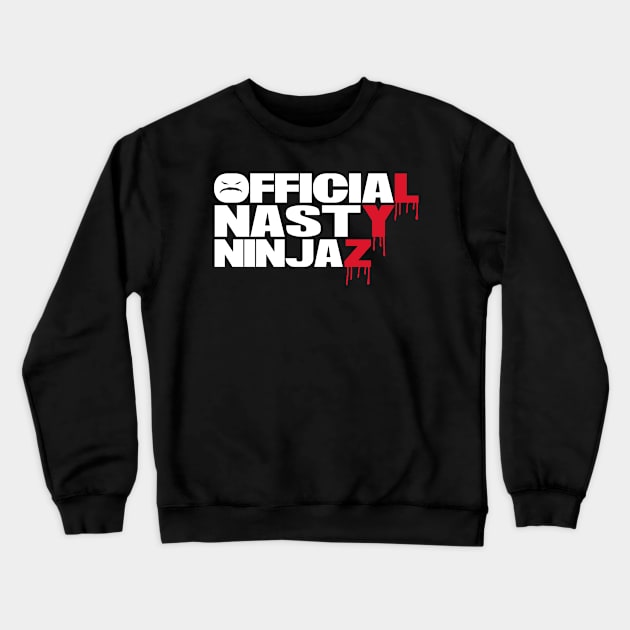 Official Nasty Ninjaz Crewneck Sweatshirt by BludBros